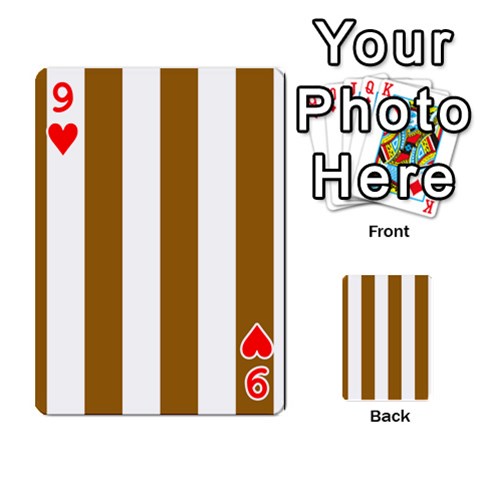 Vertical Stripes Front - Heart9