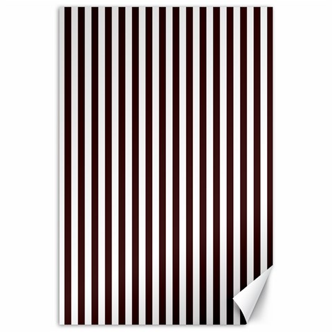 Vertical Stripes 23.35 x34.74  Canvas - 1