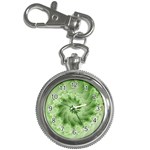 Fractal Lace Green Spiral Fractal Key Chain Watch