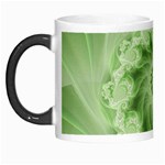 Fractal Lace Green Spiral Fractal Morph Mug