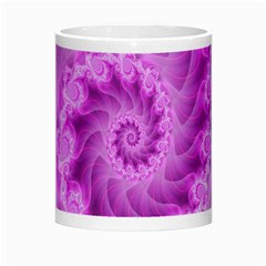 Silky Pink Spiral Fractal  Morph Mug from ArtsNow.com Center