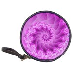 Silky Pink Spiral Fractal  Classic 20-CD Wallet