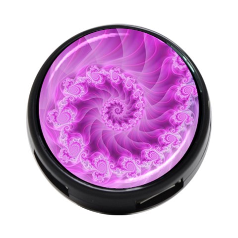 Silky Pink Spiral Fractal  4 Front