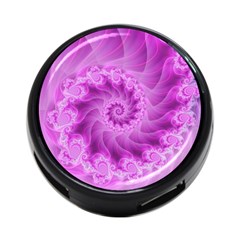 Silky Pink Spiral Fractal  4 Back