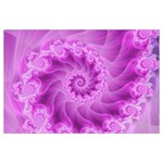 Silky Pink Spiral Fractal  Samsung Galaxy Note 4 Case (Black)