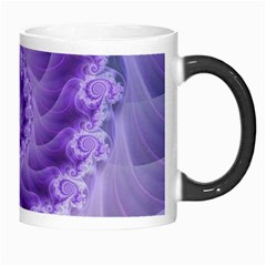 Silky Purple Spiral Fractal Morph Mug from ArtsNow.com Right