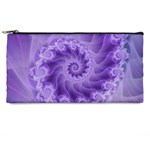 Silky Purple Spiral Fractal Pencil Case