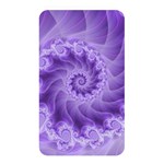 Silky Purple Spiral Fractal Memory Card Reader (Rectangular)