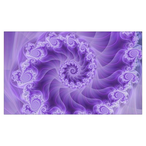 Silky Purple Spiral Fractal Samsung Note 4 Hardshell Back Case from ArtsNow.com Front