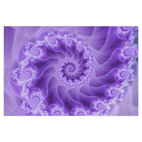 Silky Purple Spiral Fractal Samsung Galaxy Note 4 Case (Black) from ArtsNow.com Front