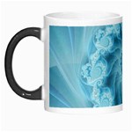 Silky Blue Spiral Fractal Morph Mug