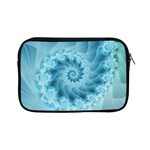 Silky Blue Spiral Fractal Apple iPad Mini Zipper Case