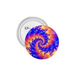 Colorful Psychedelic Spiral Fractal 1.75  Button