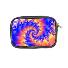 Colorful Psychedelic Spiral Fractal Coin Purse from ArtsNow.com Back