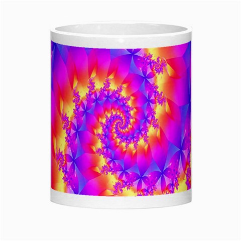 Colorful Psychedelic Spiral Fractal Morph Mug from ArtsNow.com Center