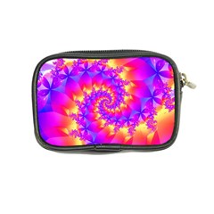 Colorful Psychedelic Spiral Fractal Coin Purse from ArtsNow.com Back