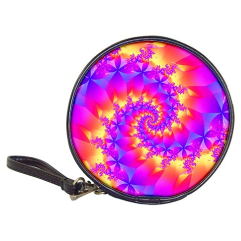 Colorful Psychedelic Spiral Fractal Classic 20 Front