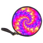 Colorful Psychedelic Spiral Fractal Classic 20-CD Wallet