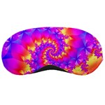 Colorful Psychedelic Spiral Fractal Sleeping Mask