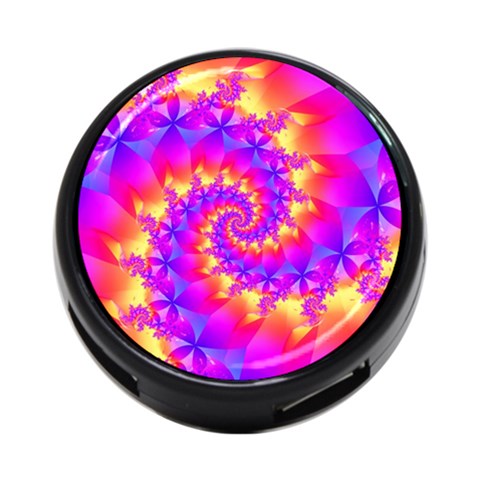 Colorful Psychedelic Spiral Fractal 4 Front