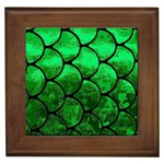 Fish Scales Framed Tile