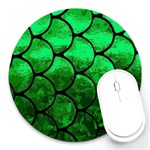 Fish Scales Round Mousepad