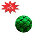 Fish Scales 1  Mini Magnet (10 pack) 