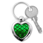 Fish Scales Key Chain (Heart)