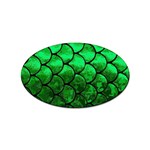 Fish Scales Sticker Oval (10 pack)