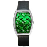 Fish Scales Barrel Style Metal Watch