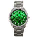 Fish Scales Sport Metal Watch