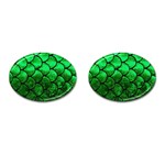 Fish Scales Cufflinks (Oval)