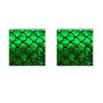 Fish Scales Cufflinks (Square)