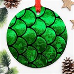 Fish Scales Round Ornament (Two Sides)