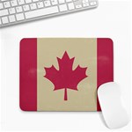 grunge canadian flag  Small Mousepad