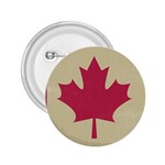 grunge canadian flag  2.25  Button