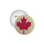 grunge canadian flag  1.75  Button