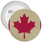 grunge canadian flag  3  Button