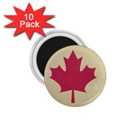 grunge canadian flag  1.75  Magnet (10 pack) 