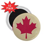 grunge canadian flag  2.25  Magnet (10 pack)