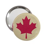 grunge canadian flag  2.25  Handbag Mirror