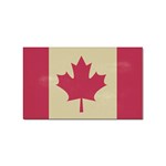 grunge canadian flag  Sticker (Rectangular)