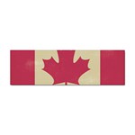 grunge canadian flag  Sticker (Bumper)