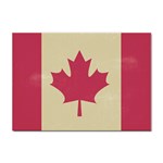 grunge canadian flag  Sticker A4 (10 pack)