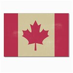 grunge canadian flag  Postcard 4  x 6 