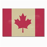 grunge canadian flag  Postcard 5  x 7 