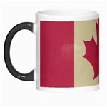 grunge canadian flag  Morph Mug