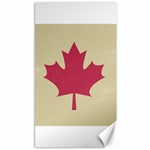 grunge canadian flag  Canvas 40  x 72 