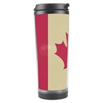 grunge canadian flag  Travel Tumbler