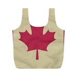 grunge canadian flag  Full Print Recycle Bag (M)